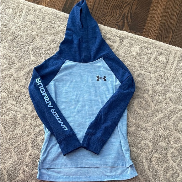 Under Armour Other - Under Armour Kids Two-Tone Blue Hoodie